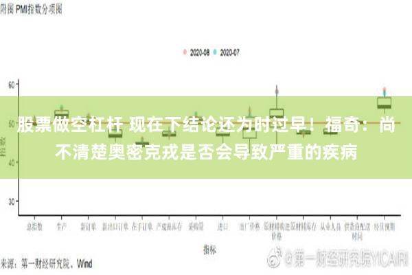 股票做空杠杆 现在下结论还为时过早！福奇：尚不清楚奥密克戎是否会导致严重的疾病